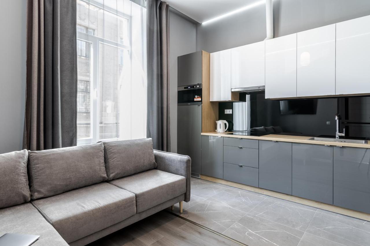 Inshiapartments On Popovycha Str 利沃夫 外观 照片